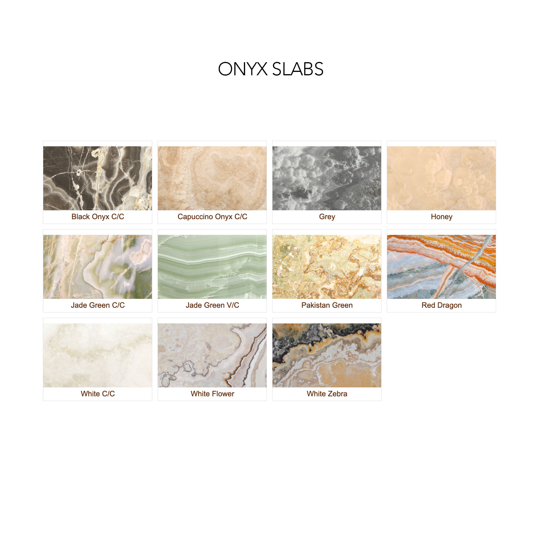 ONYX SLABS